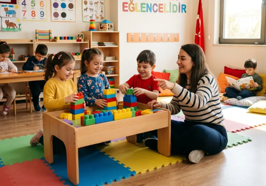 Eğlenerek ve oynayarak öğreniyoruz.